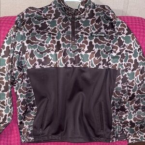 Fieldstone Camouflage Quarter-Zip Pullover